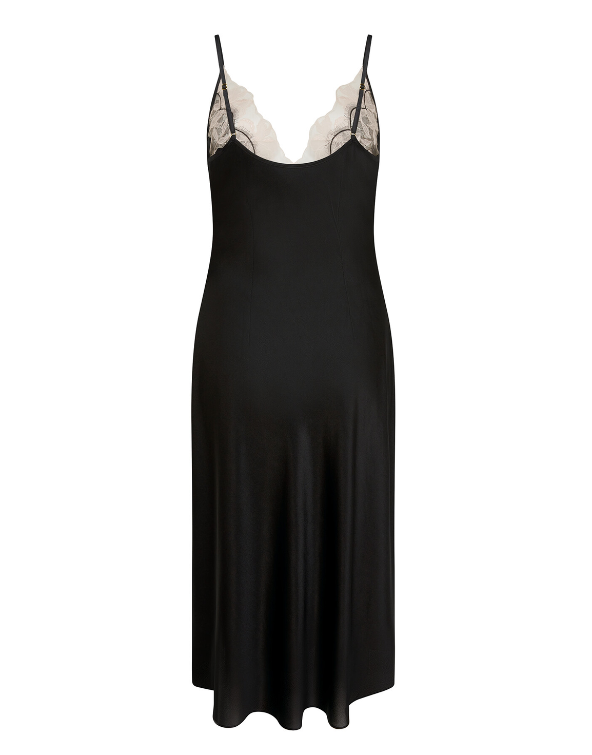 Vitoria Long Slip Black/Blush | Agent Provocateur