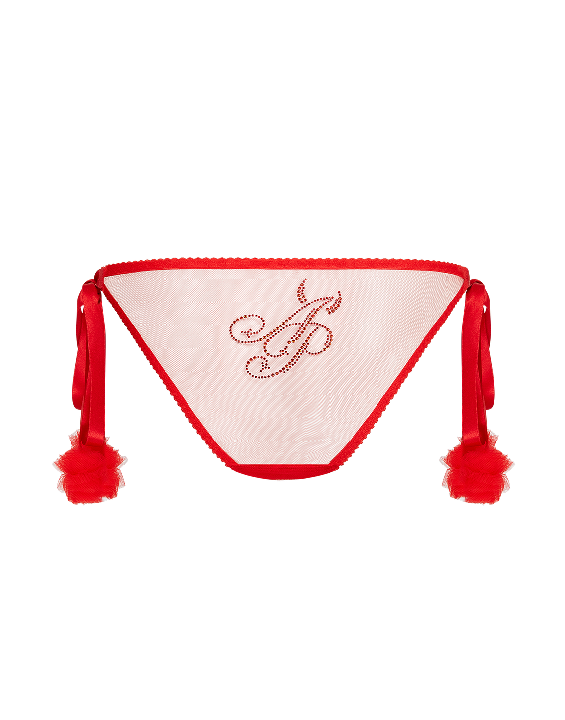 Devilette Tie Side Brief  Red | Agent Provocateur