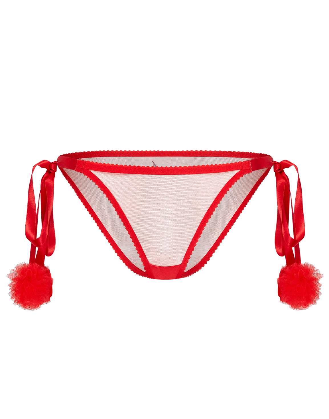 Devilette Tie Side Brief  Red | Agent Provocateur