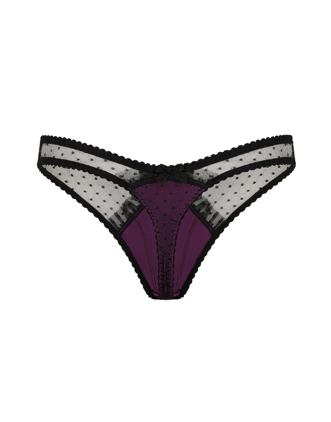 Berdie Thong Black/Magenta | Agent Provocateur