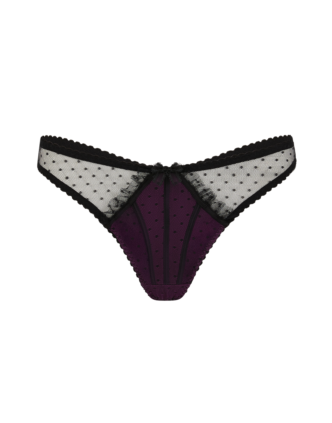 Berdie Thong Black/Magenta | Agent Provocateur