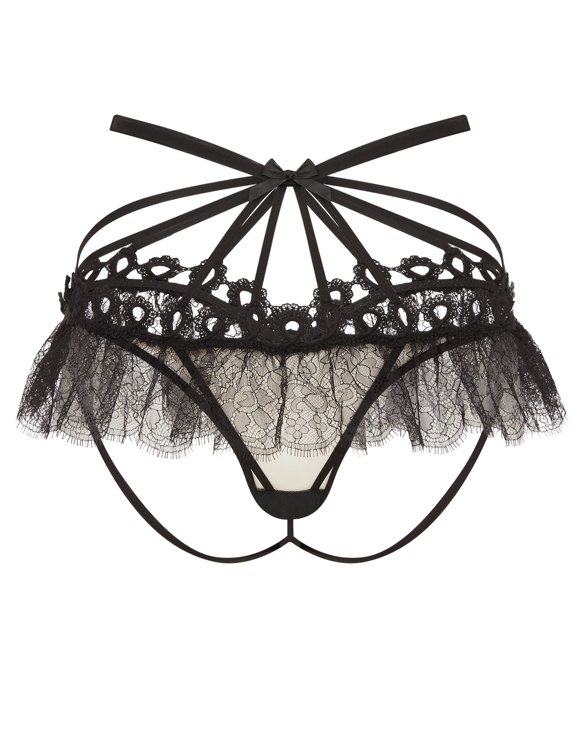 Delphina Ouvert Black | Agent Provocateur