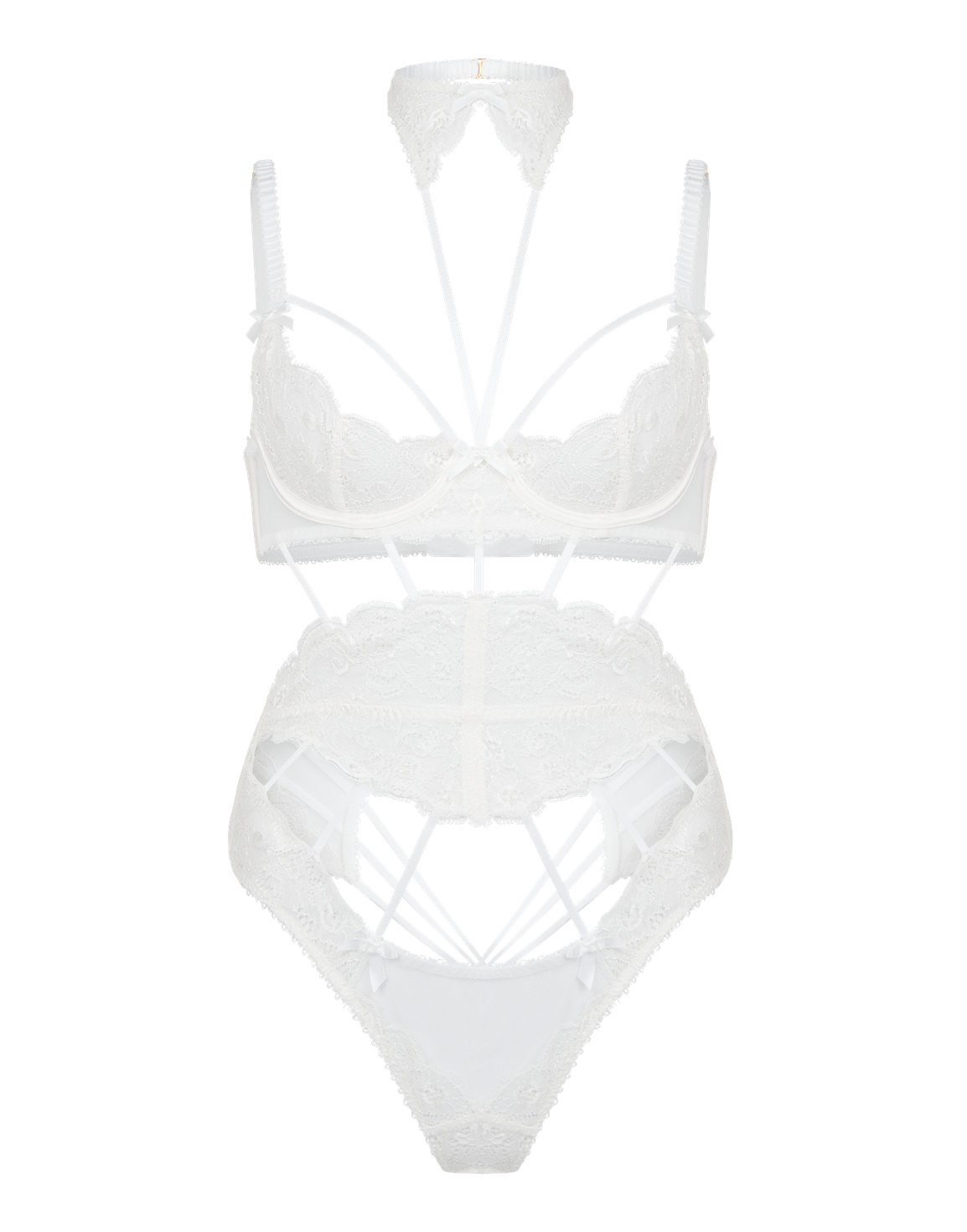 Joella Playsuit White | Agent Provocateur
