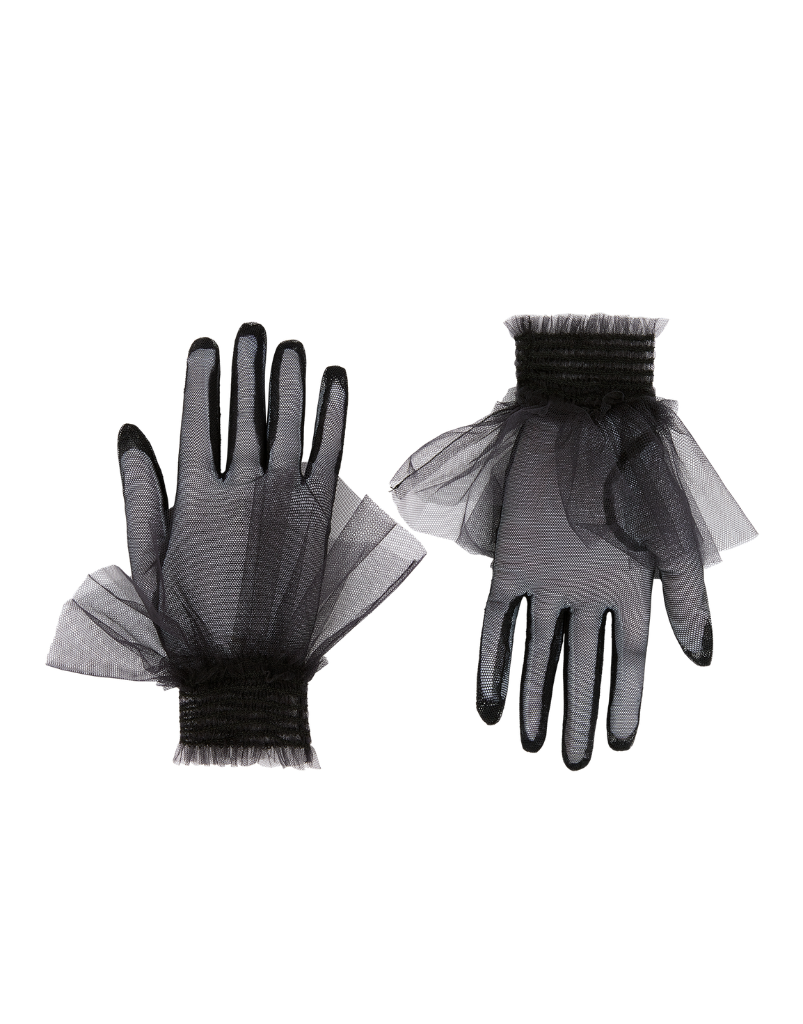 Mindie Short Gloves Black | Agent Provocateur