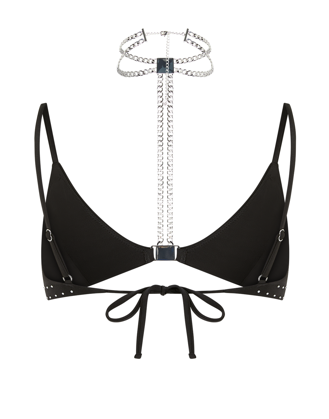 Trixina Bikini Top Black Crystal | Agent Provocateur