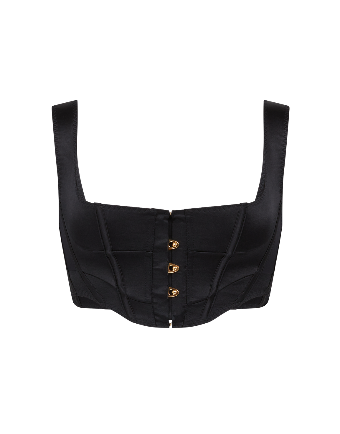Zetta Corset Top Black | Agent Provocateur