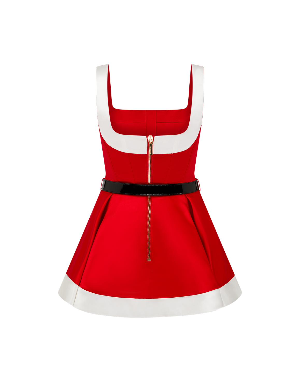 Santa Baby Dress Red/White | Agent Provocateur