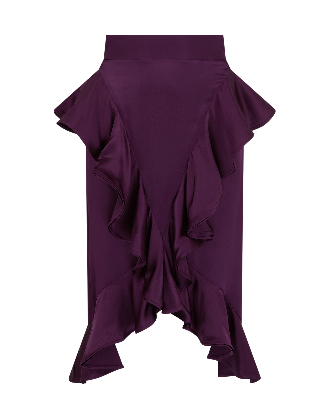 Suzane Midi Skirt Plum | Agent Provocateur