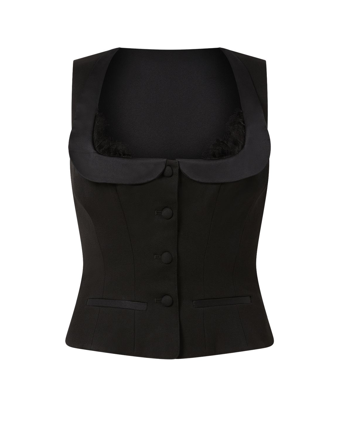 Julietta Waistcoat Black | Agent Provocateur