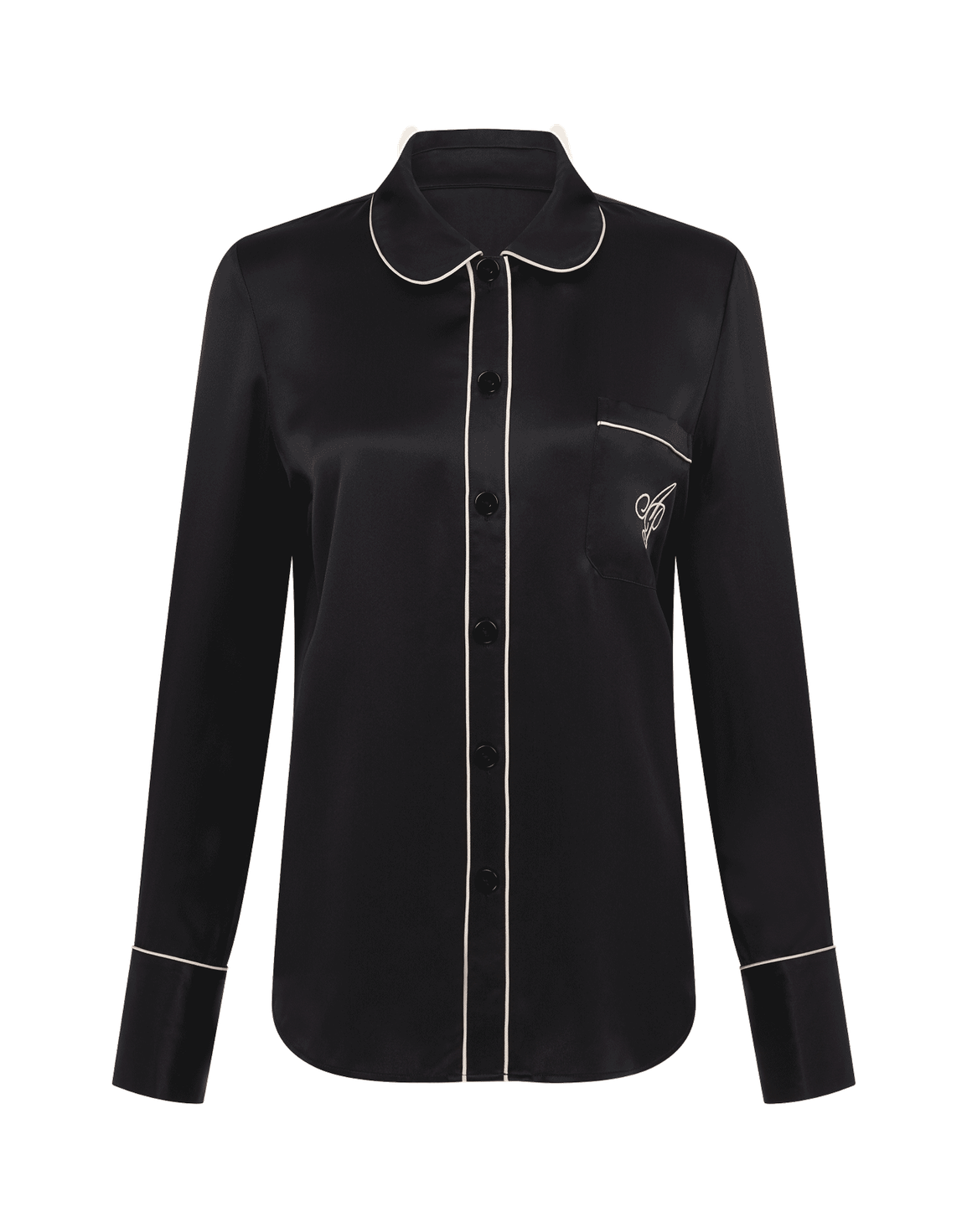 Classic Pyjama Shirt Black | Agent Provocateur
