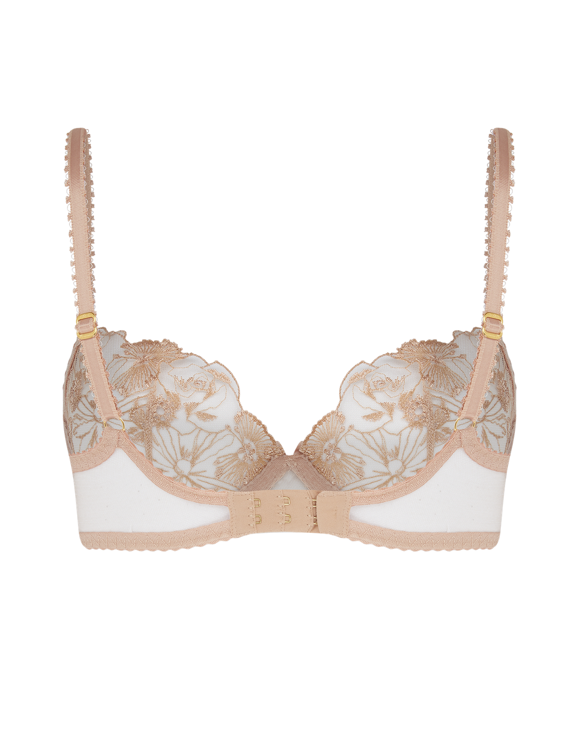 Jayce Plunge Underwired Bra Praline | Agent Provocateur