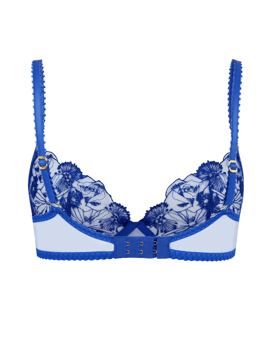 Jayce Plunge Underwired Bra Cobalt | Agent Provocateur