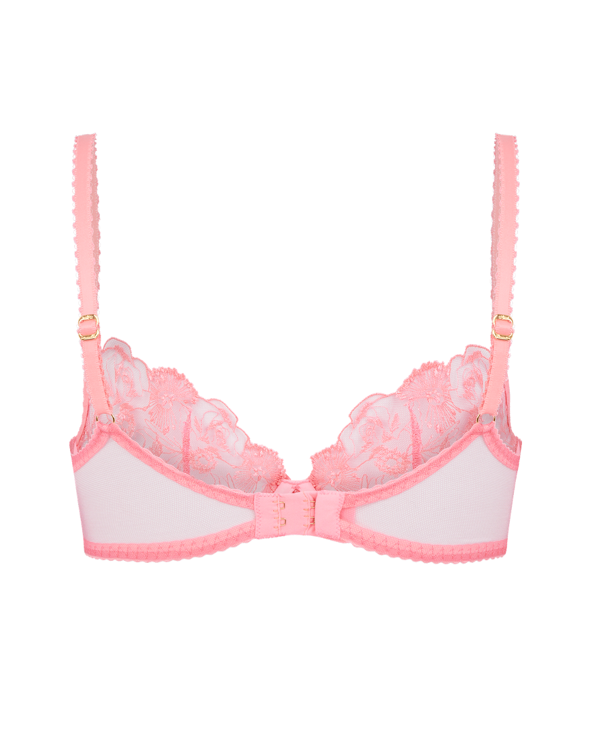 Jayce Plunge Underwired Bra Pink | Agent Provocateur
