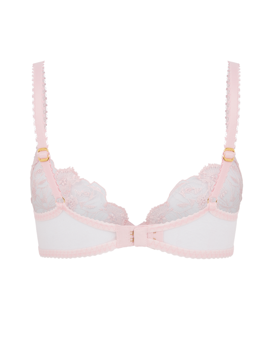 Jayce Plunge Underwired Bra Baby Pink | Agent Provocateur