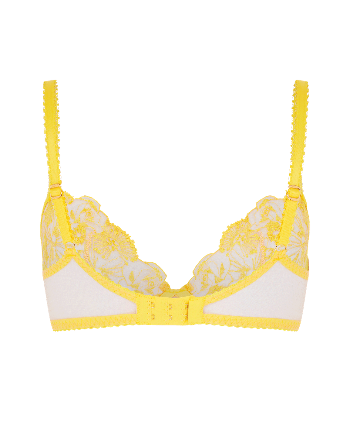 Jayce Plunge Underwired Bra Yellow | Agent Provocateur