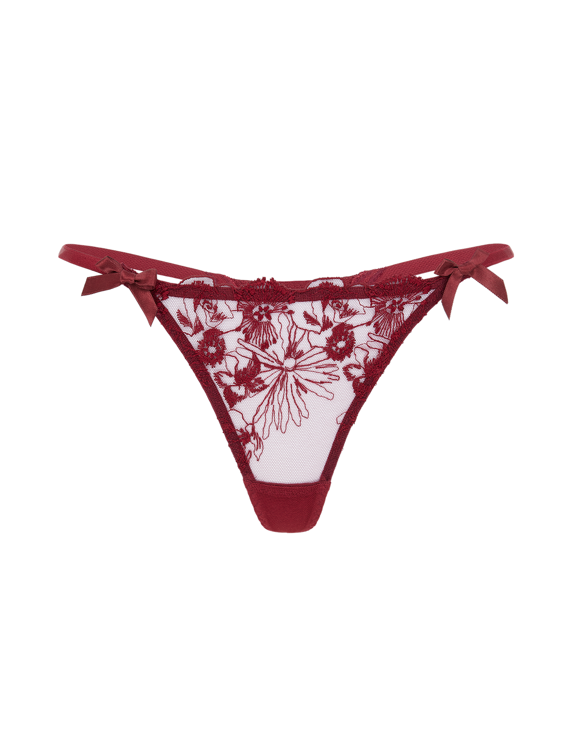 Jayce Thong Burgundy | Agent Provocateur