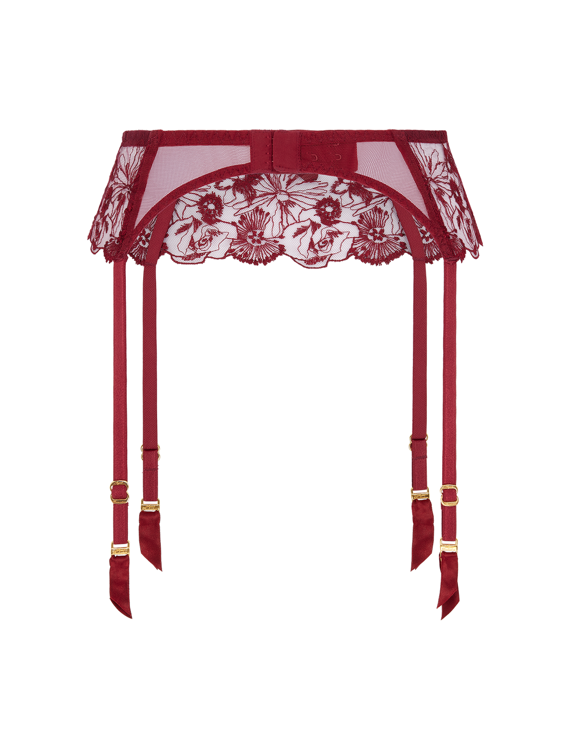 Jayce Suspender Burgundy | Agent Provocateur