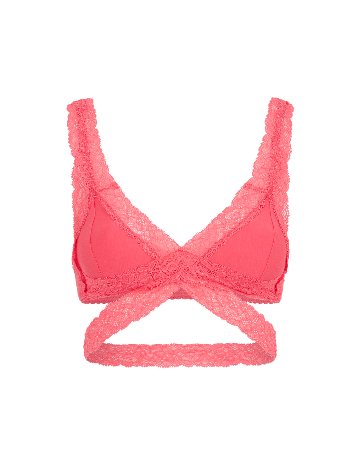 Clemmy High Apex Non Wired Bra Pink | Agent Provocateur