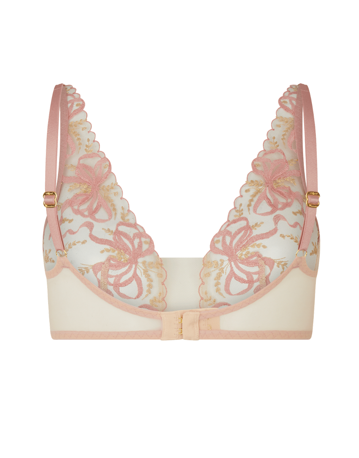 Svanna Plunge Underwired Bra Sand | Agent Provocateur