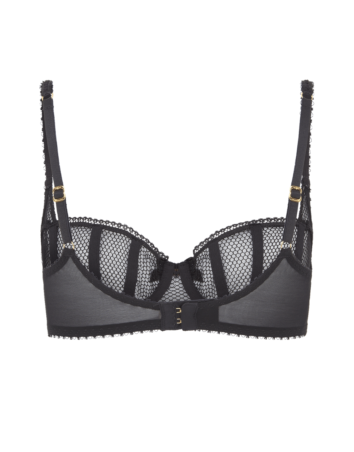 Raiven Balconette Underwired Bra Black | Agent Provocateur