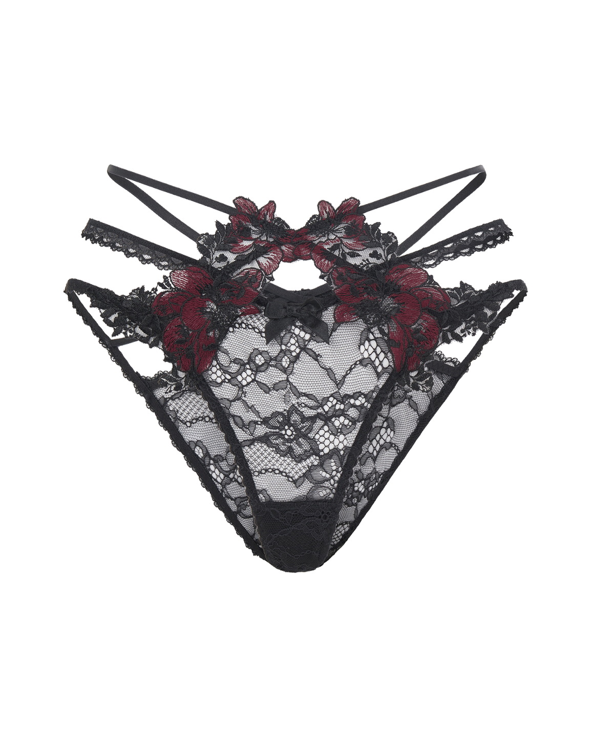 Adelea High Waisted Brief Black | Agent Provocateur