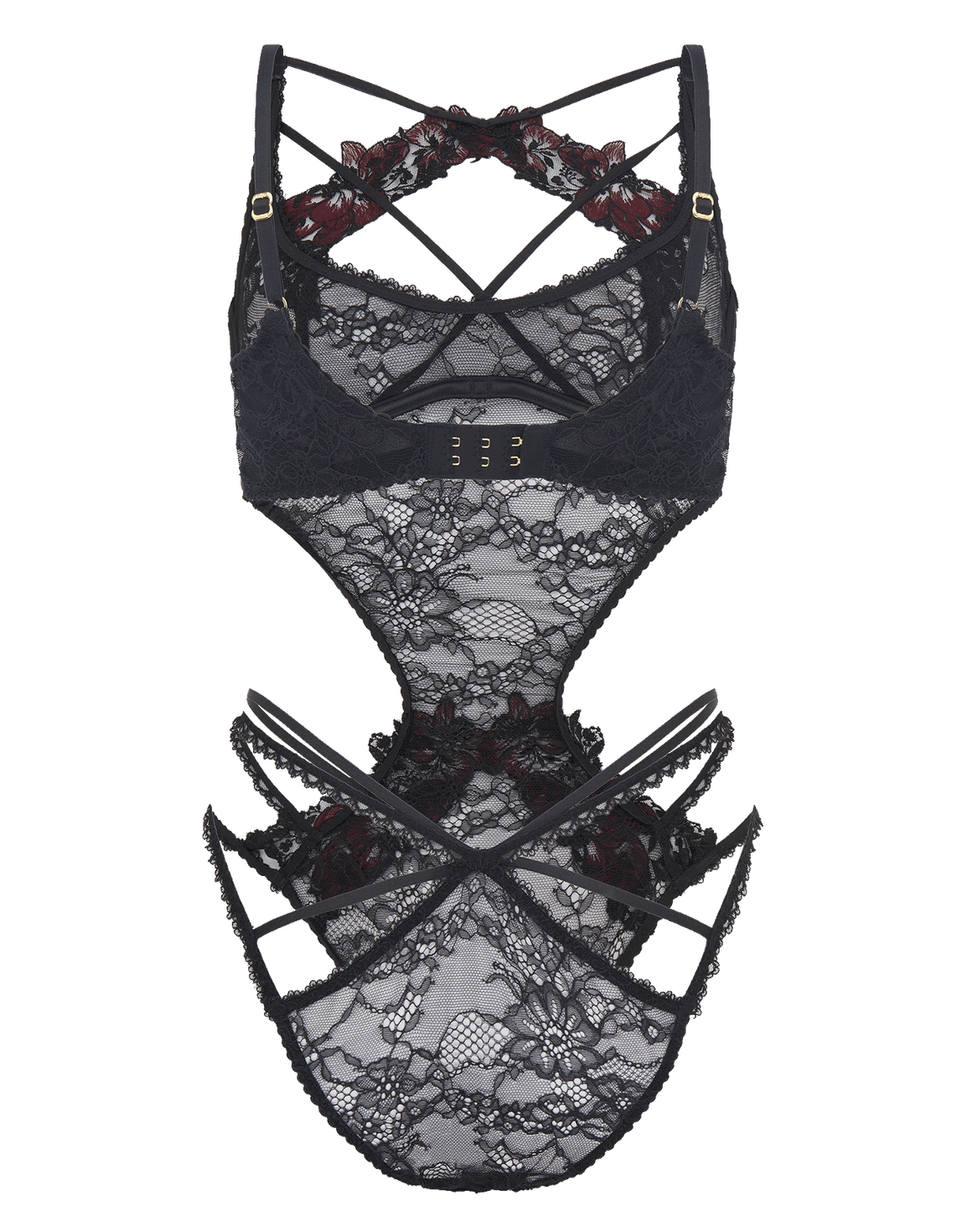 Adelea Bodysuit Black | Agent Provocateur