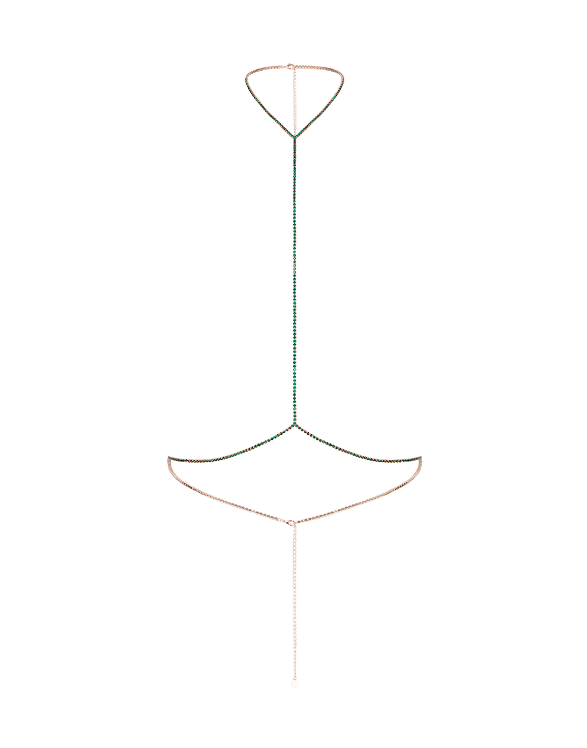 Bougie Bodychain Emerald | Agent Provocateur