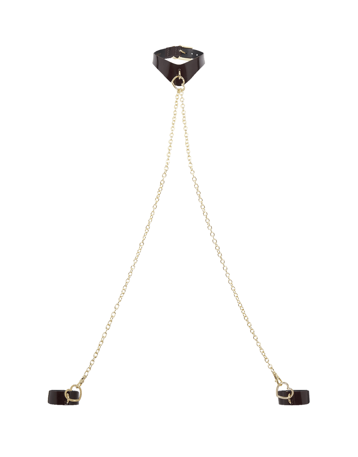 Laylia Choker & Cuff Burgundy | Agent Provocateur