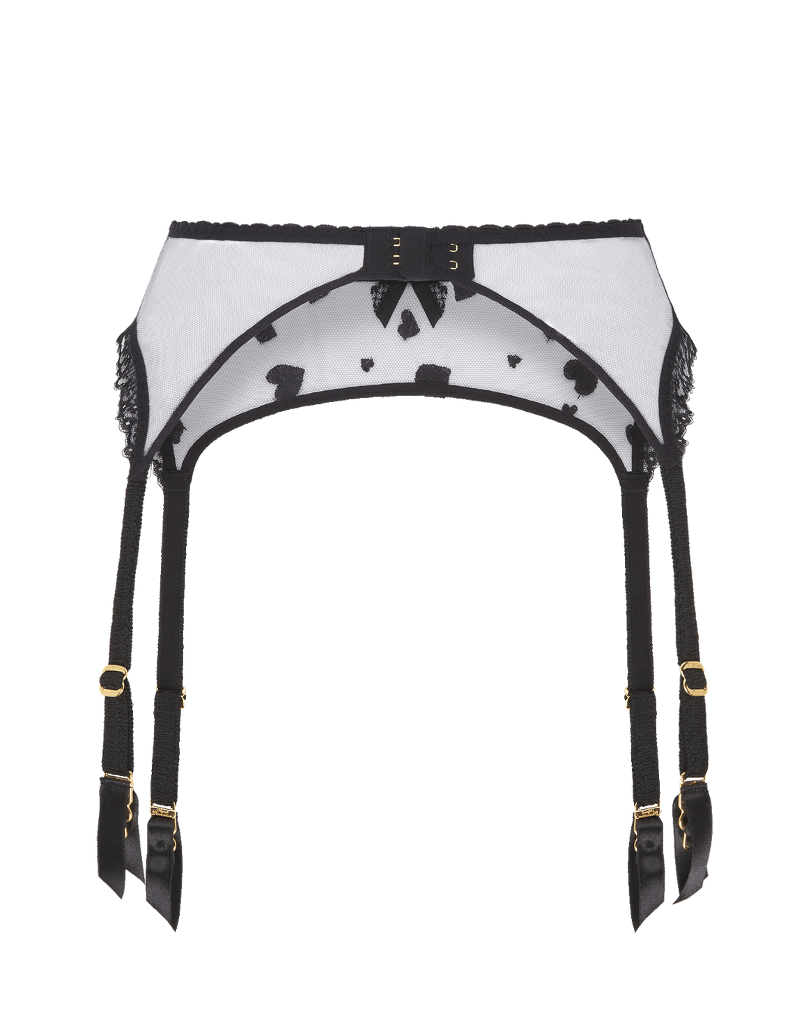 Liloe Suspender Black | Agent Provocateur