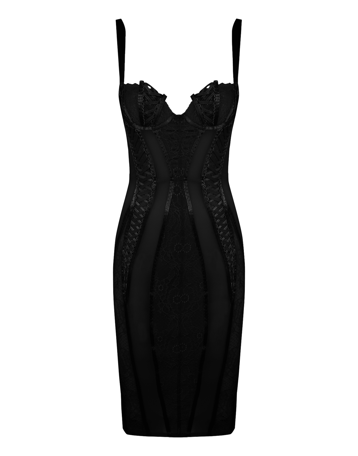 Peachy Dress Black | Agent Provocateur