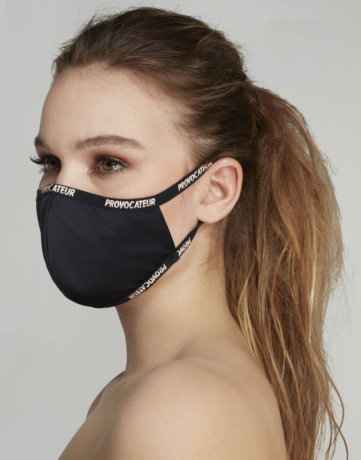 Nola Facemask Black | Agent Provocateur