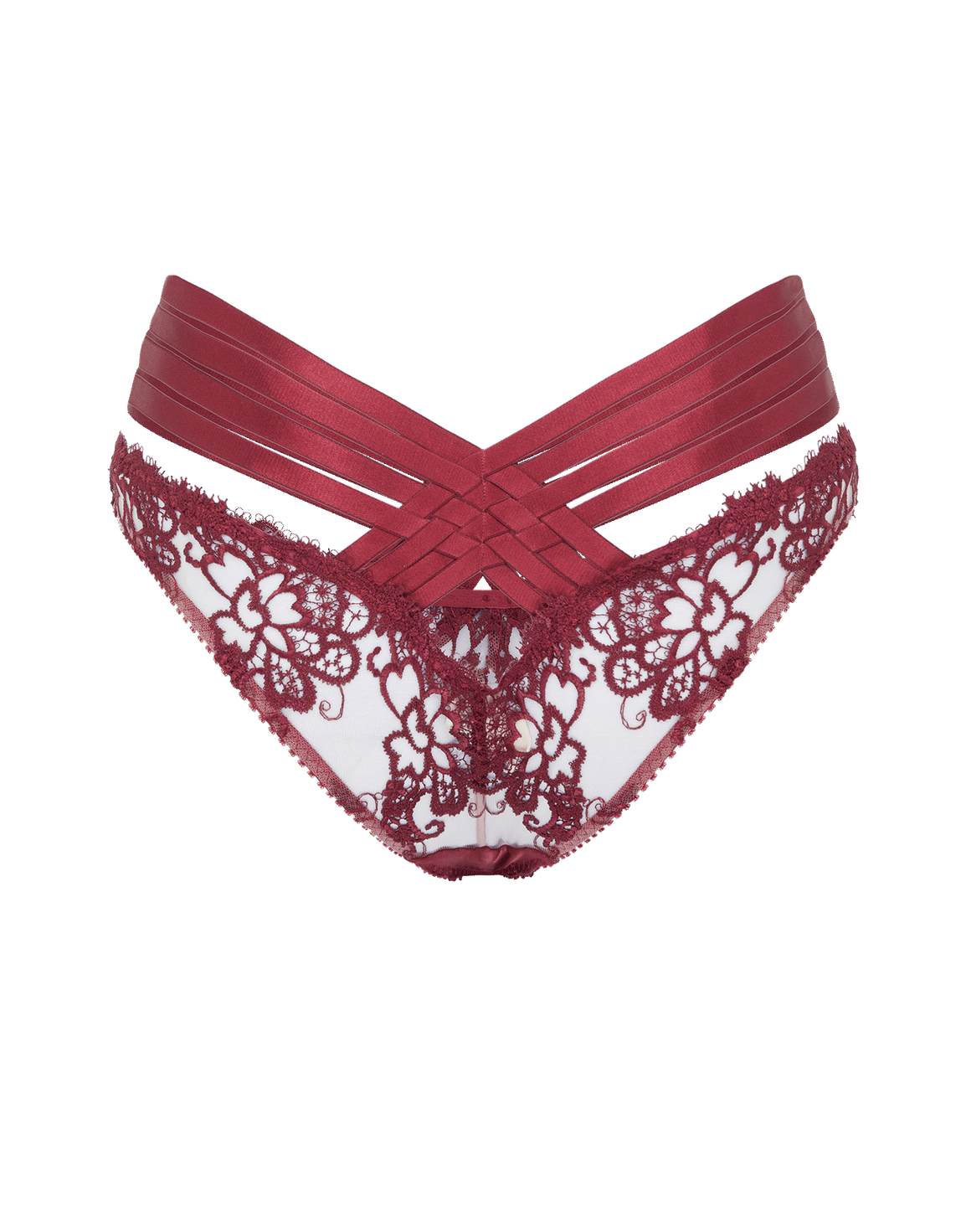 Dioni Full Brief Burgundy | Agent Provocateur