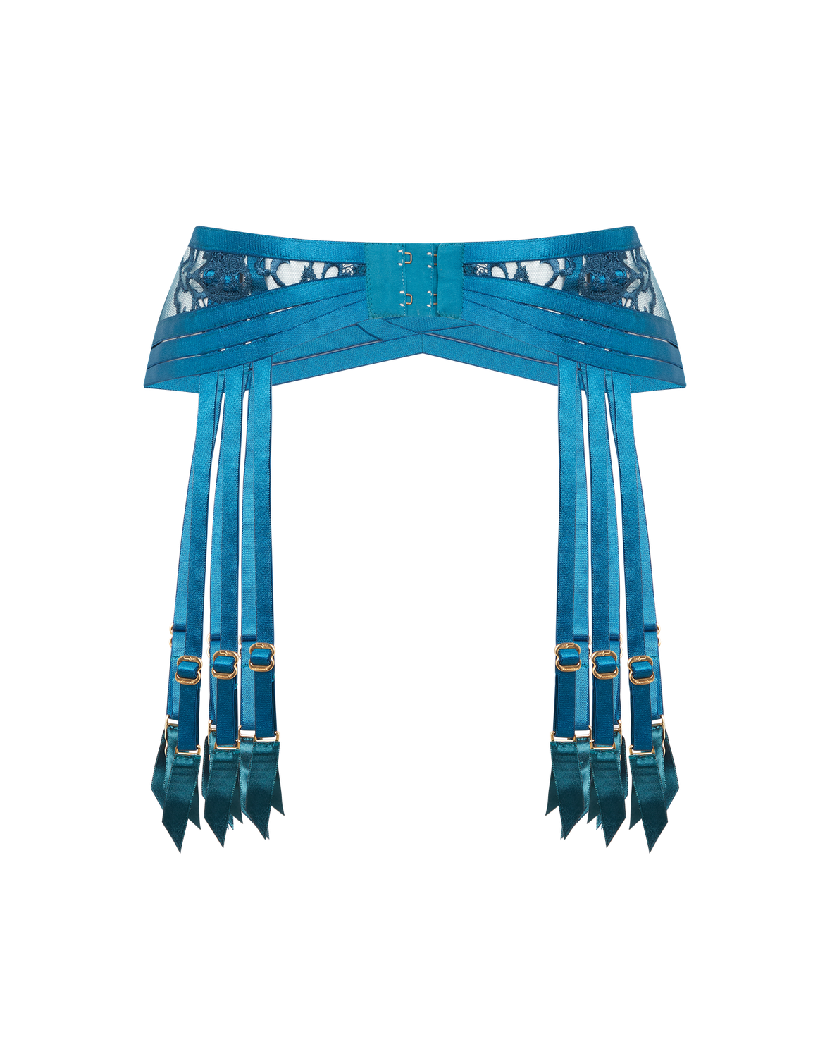 Dioni Suspender Petrol | Agent Provocateur