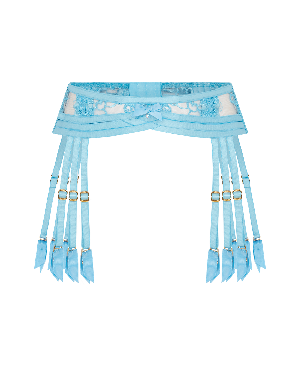 Dioni Suspender Aqua | Agent Provocateur