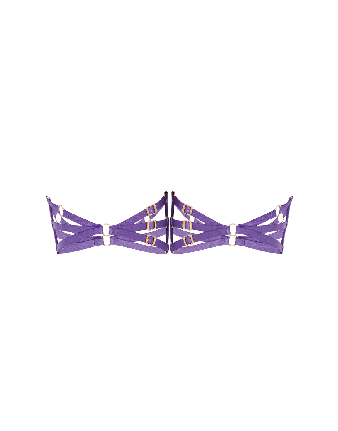 Dioni Garter Set Deep Purple | Agent Provocateur