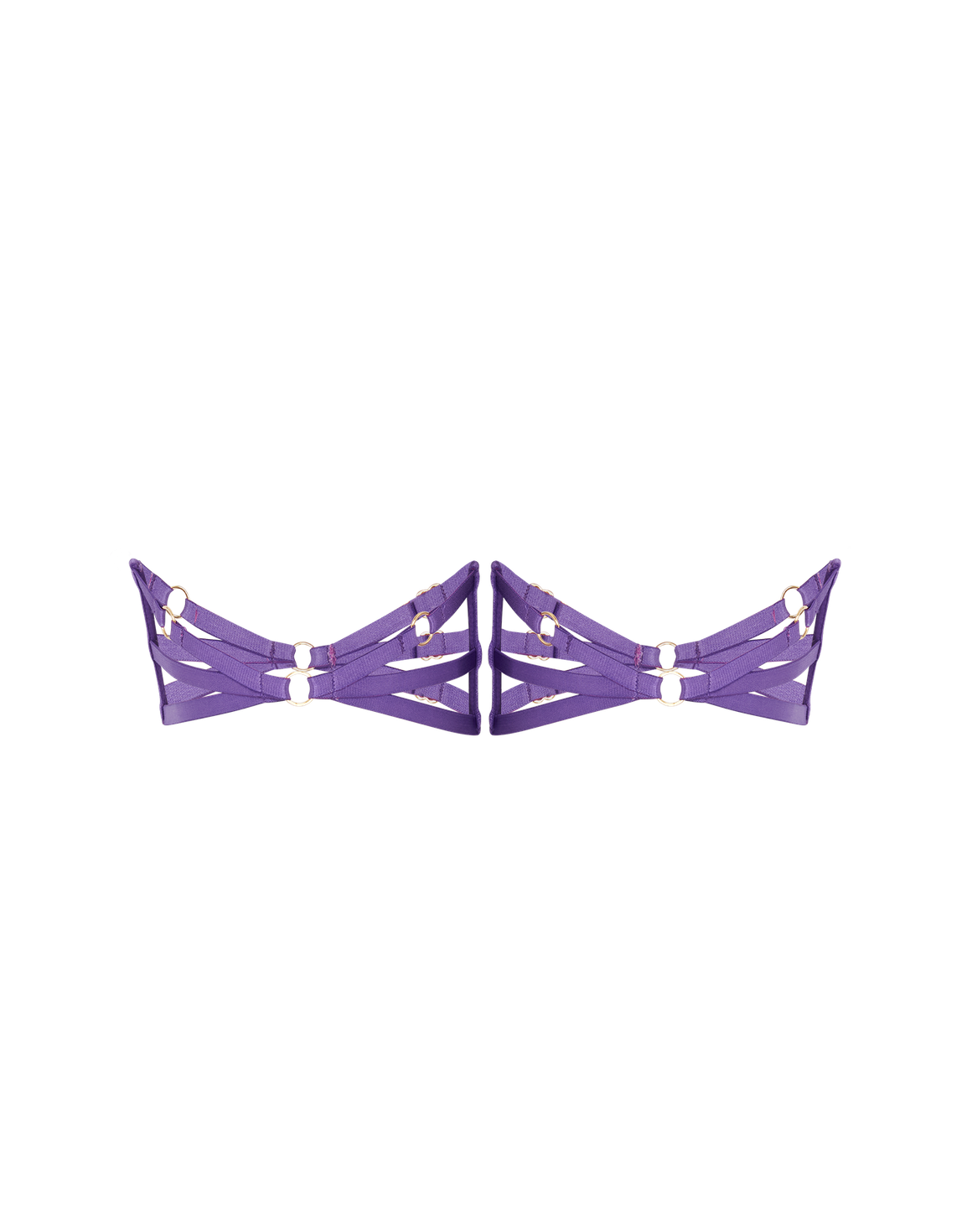 Dioni Garter Set Deep Purple | Agent Provocateur