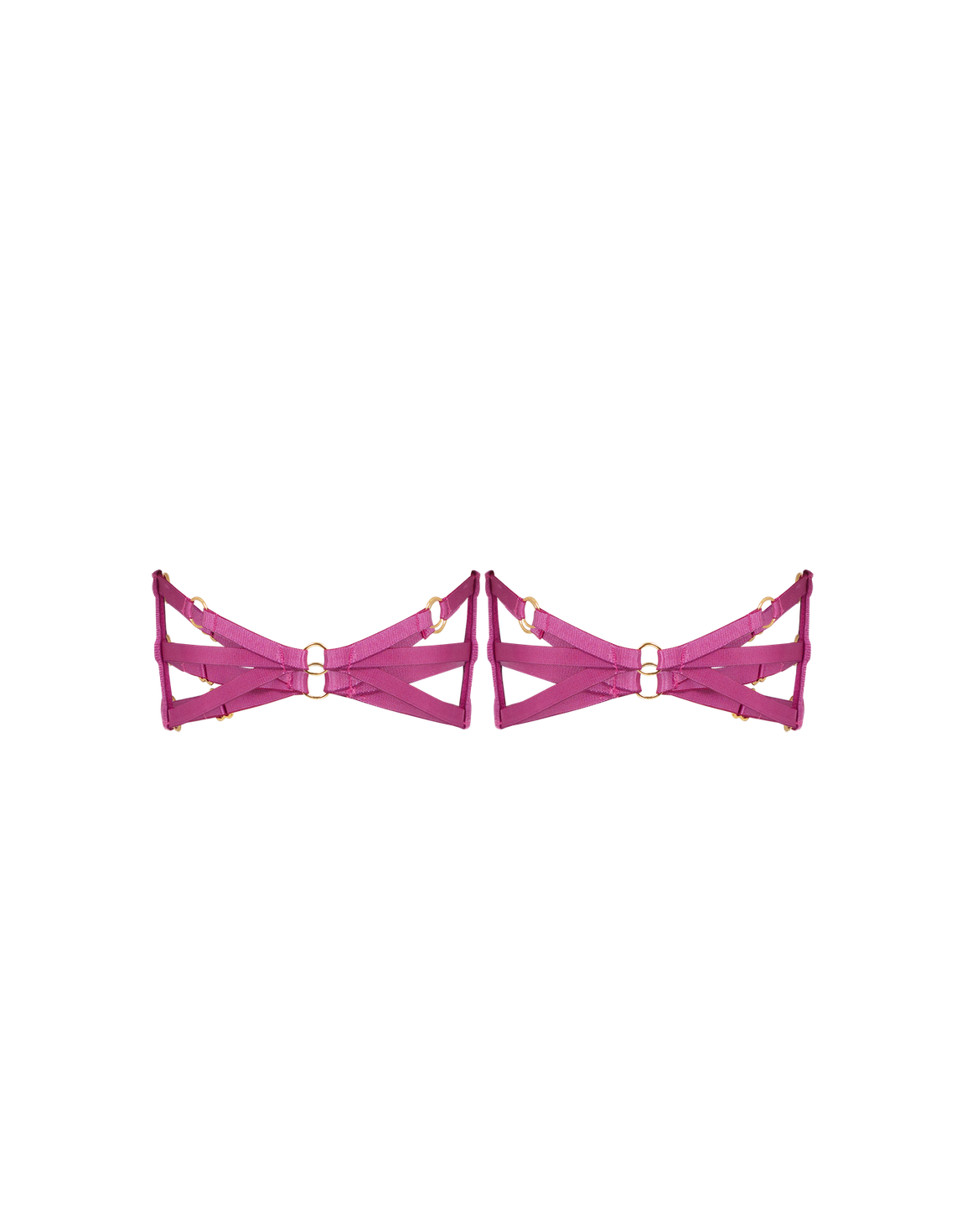 Dioni Garter Set Magenta | Agent Provocateur