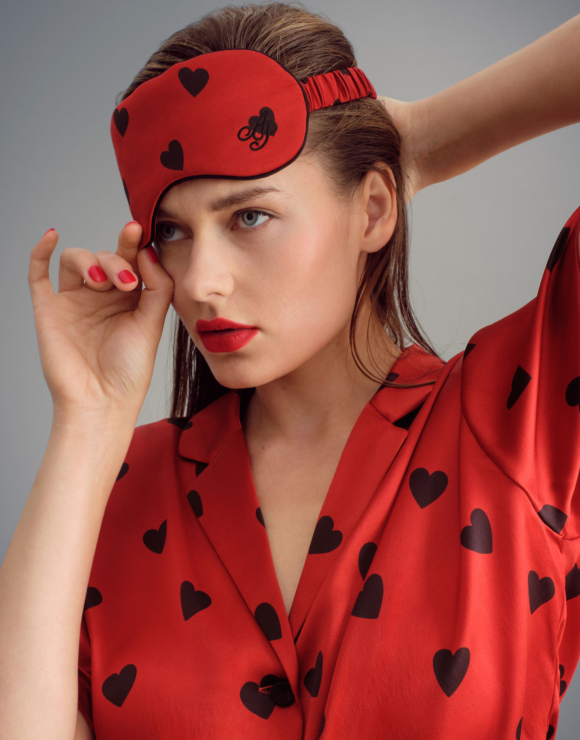 Hart Eyemask Red | Agent Provocateur