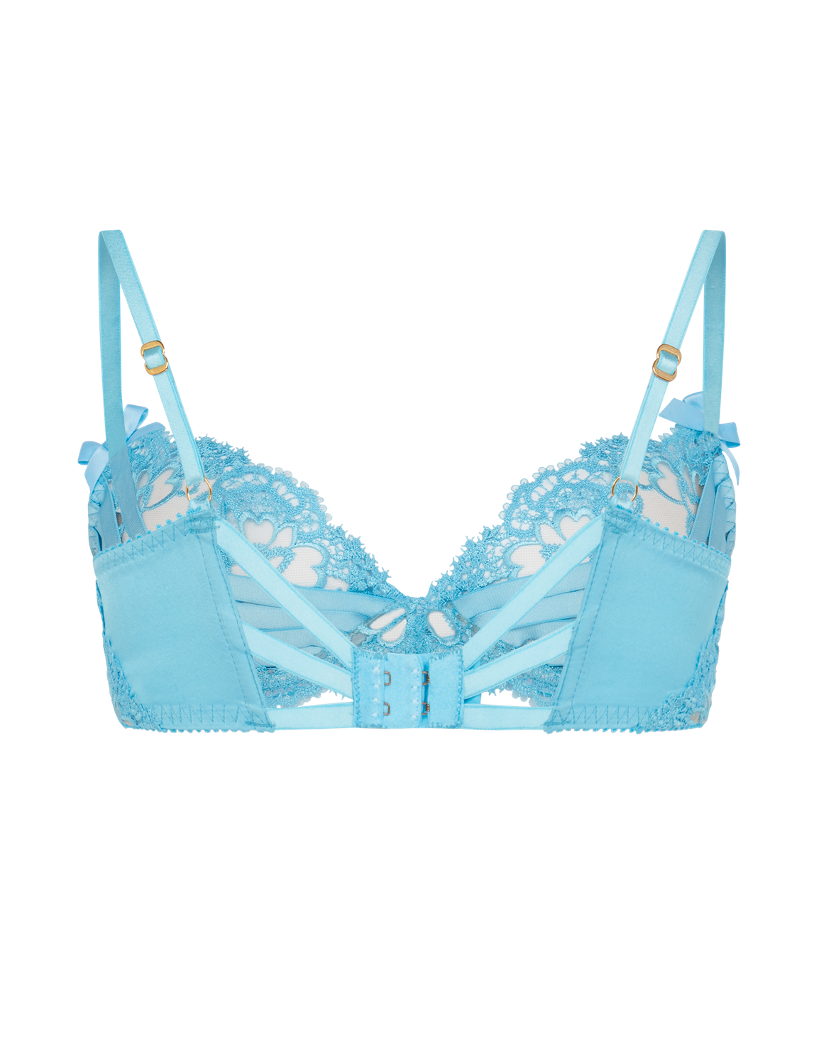 Dioni Plunge Underwired Bra Aqua | Agent Provocateur