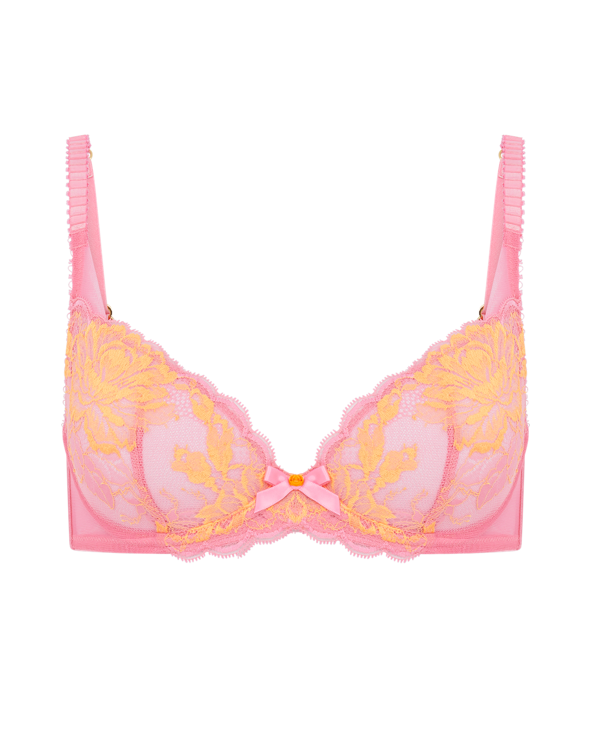 Yara Plunge Underwired Bra Pink | Agent Provocateur