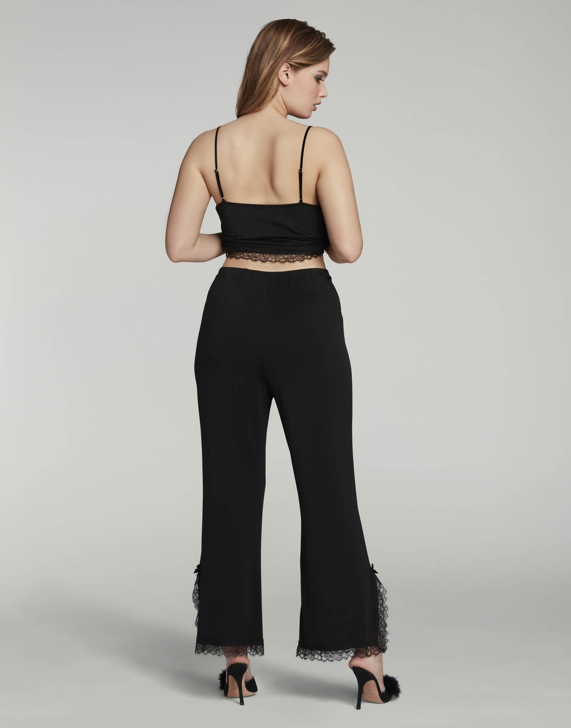 Gisele Pyjama Trousers Black | Agent Provocateur