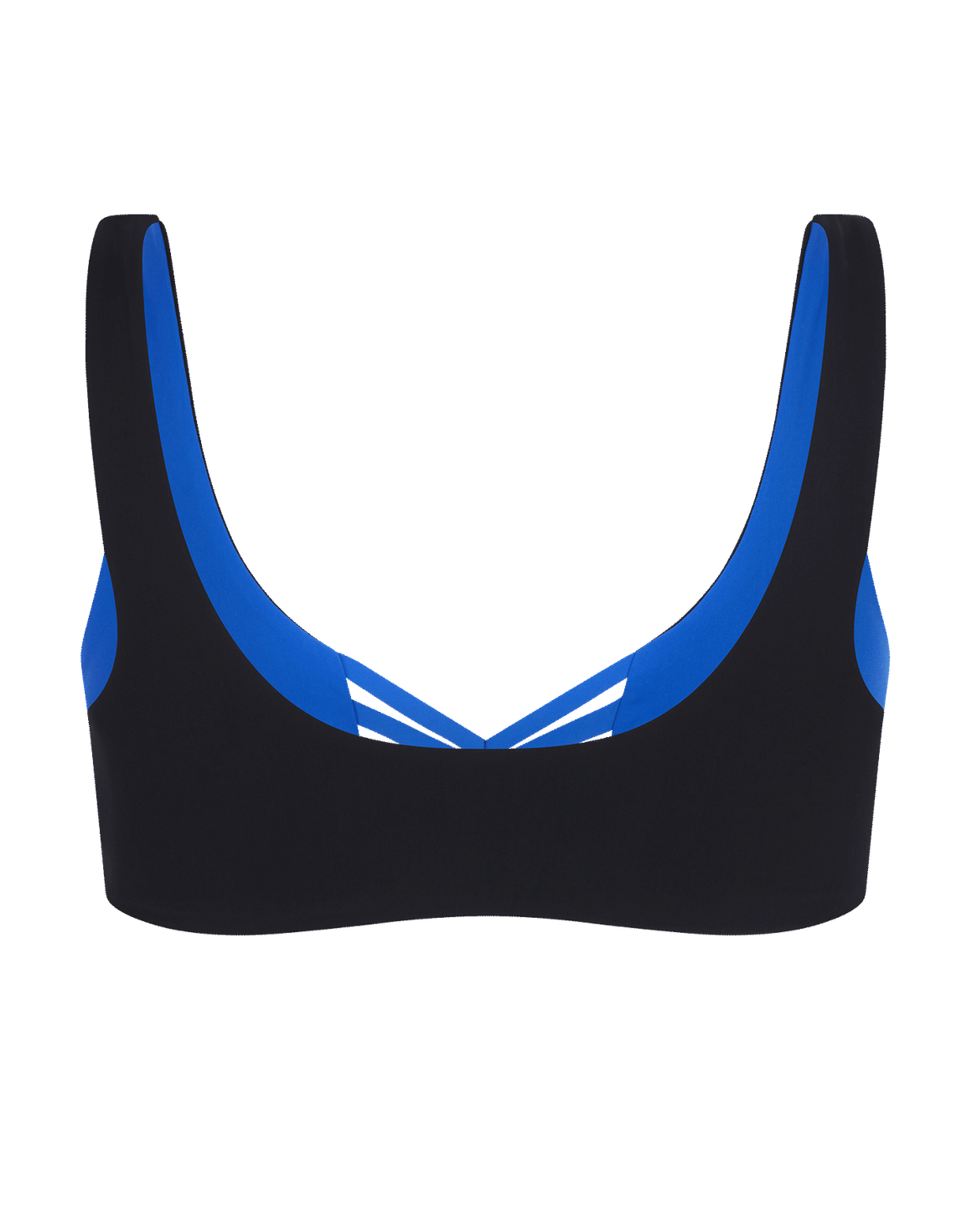 Suky Reversible Bikini Top Blue | Agent Provocateur
