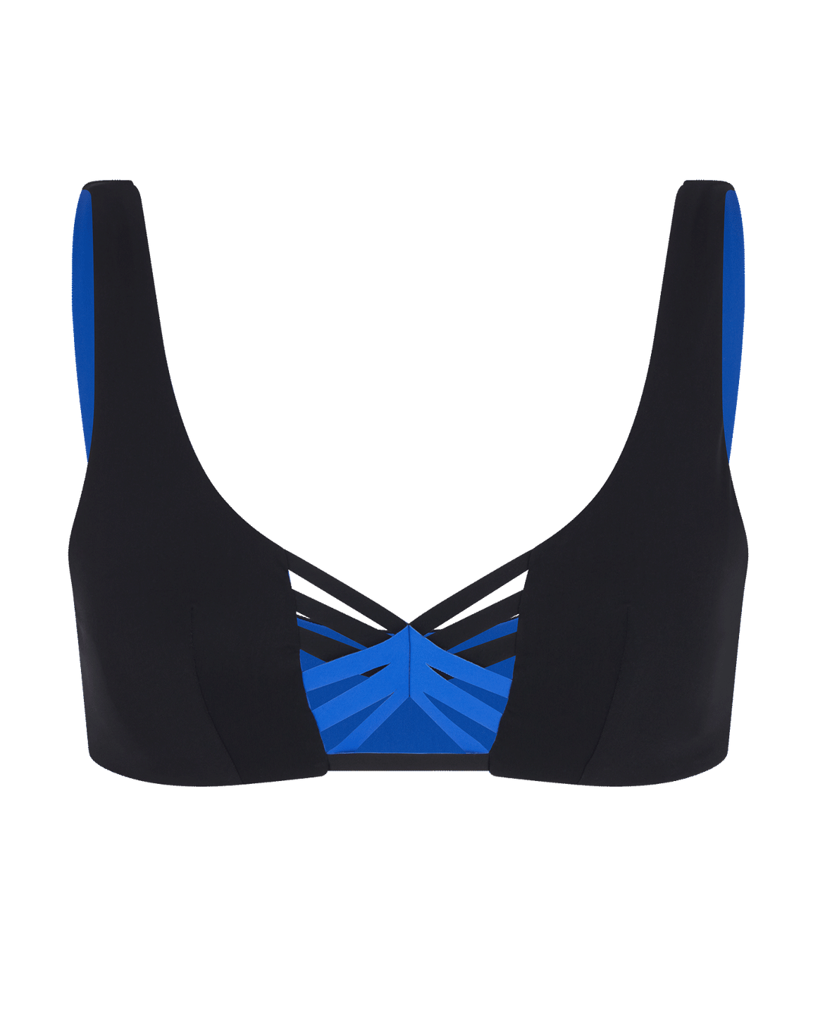 Suky Reversible Bikini Top Blue | Agent Provocateur