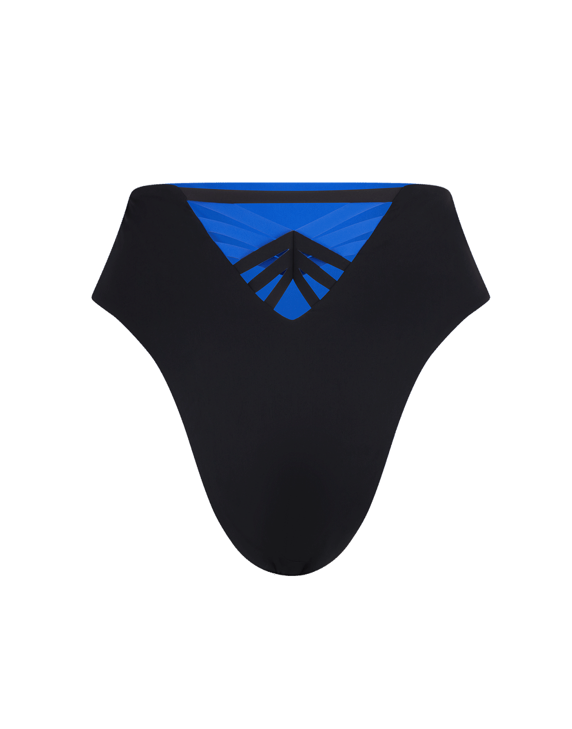 Suky Reversible High Waisted Bikini Bottom Blue | Agent Provocateur