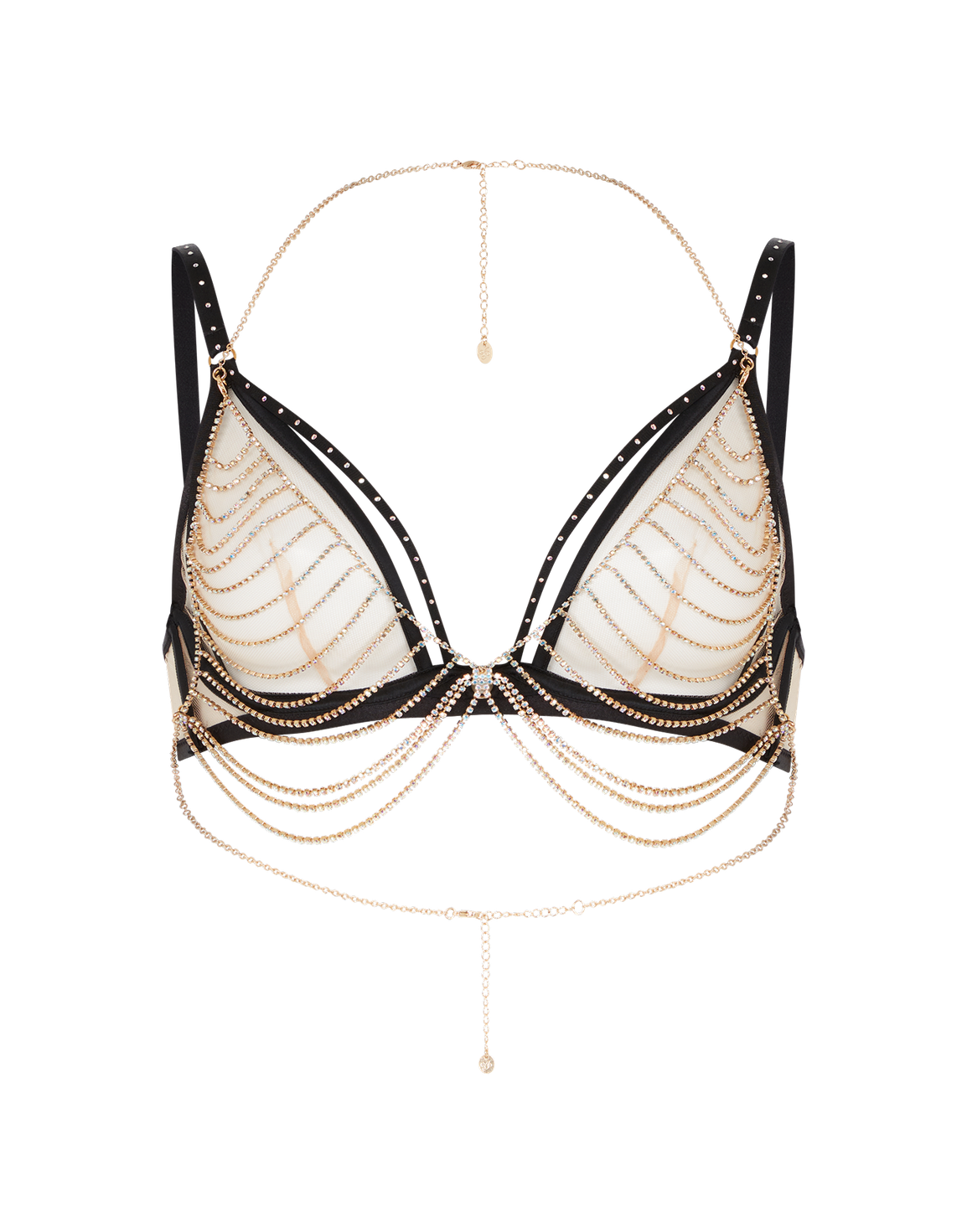Jasmira Plunge Underwired Bra  | Agent Provocateur