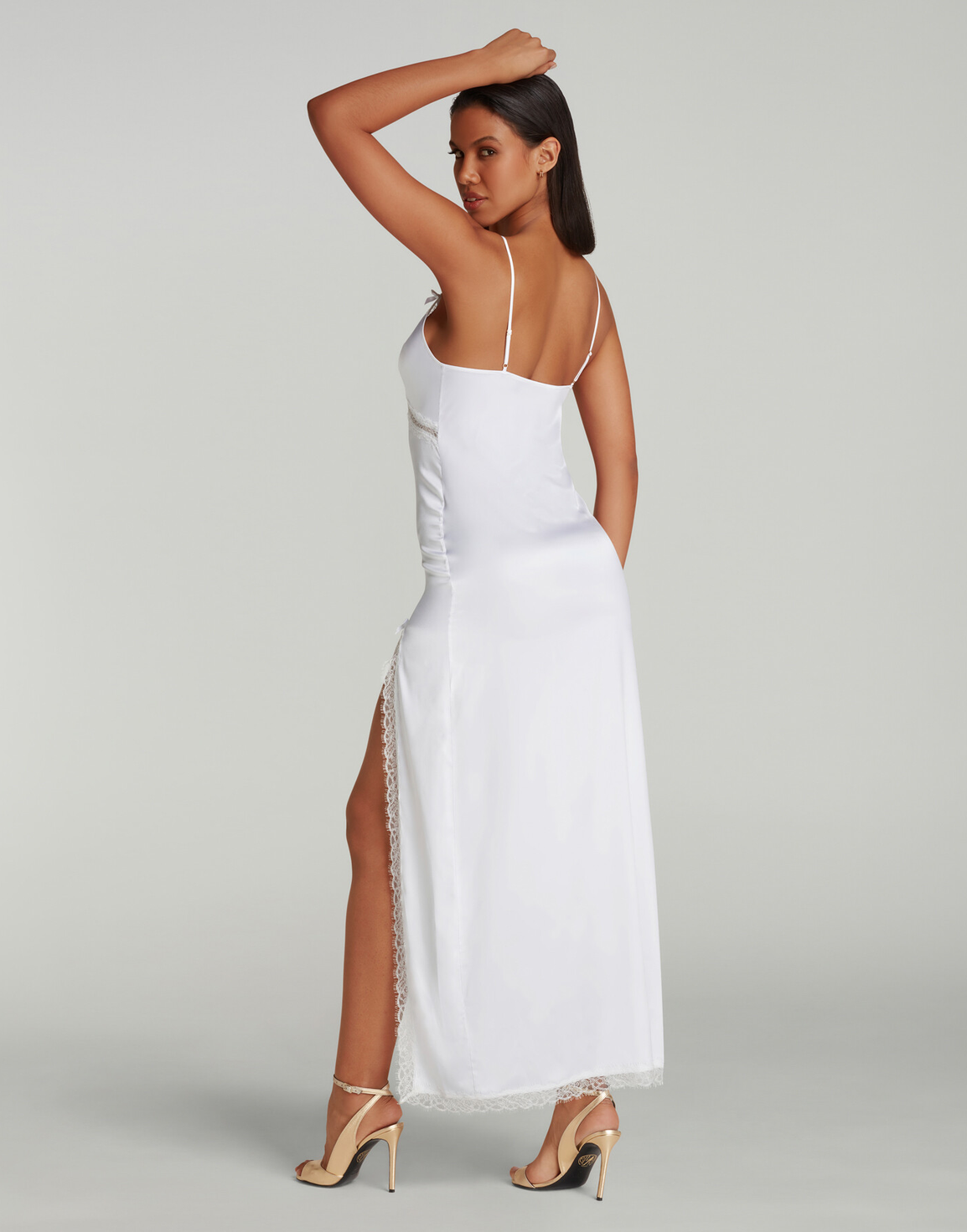 Gisele Long Slip White | Agent Provocateur