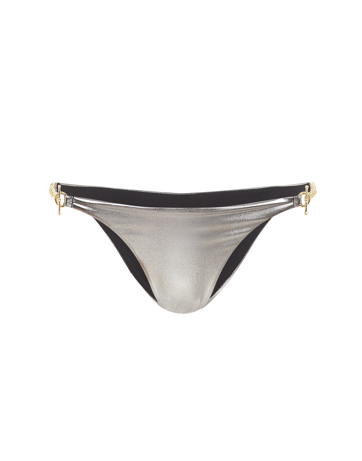 Antronella Bikini Bottom  Silver/Gold | Agent Provocateur