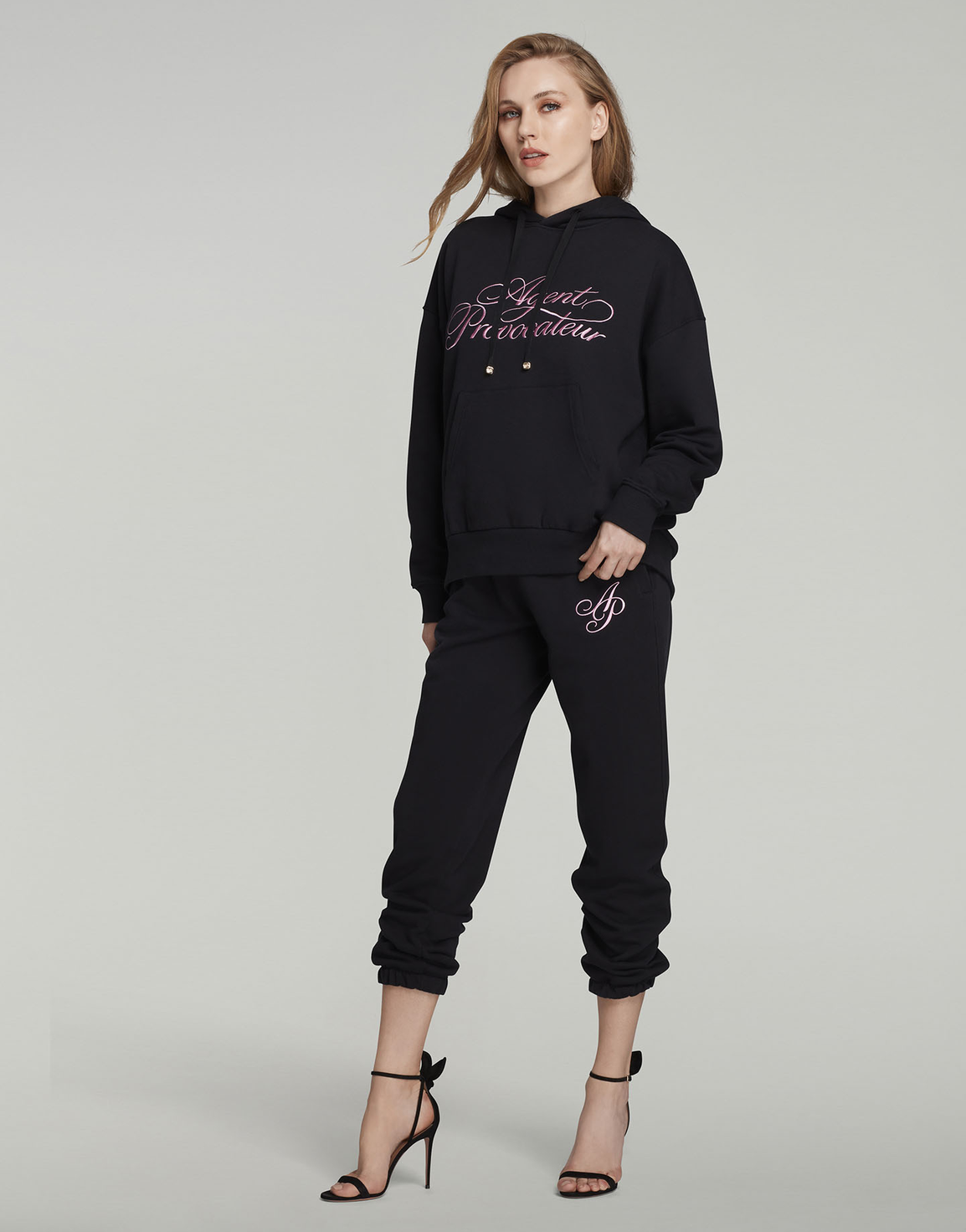 Rayley Oversized Hoodie Black | Agent Provocateur