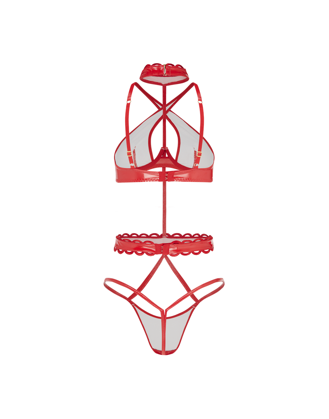 Zarya Playsuit Red | Agent Provocateur