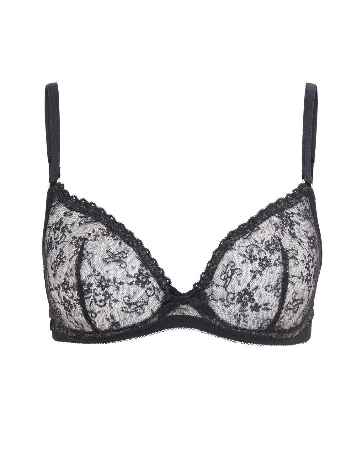 Malorey Full Cup Underwired Bra Black | Agent Provocateur